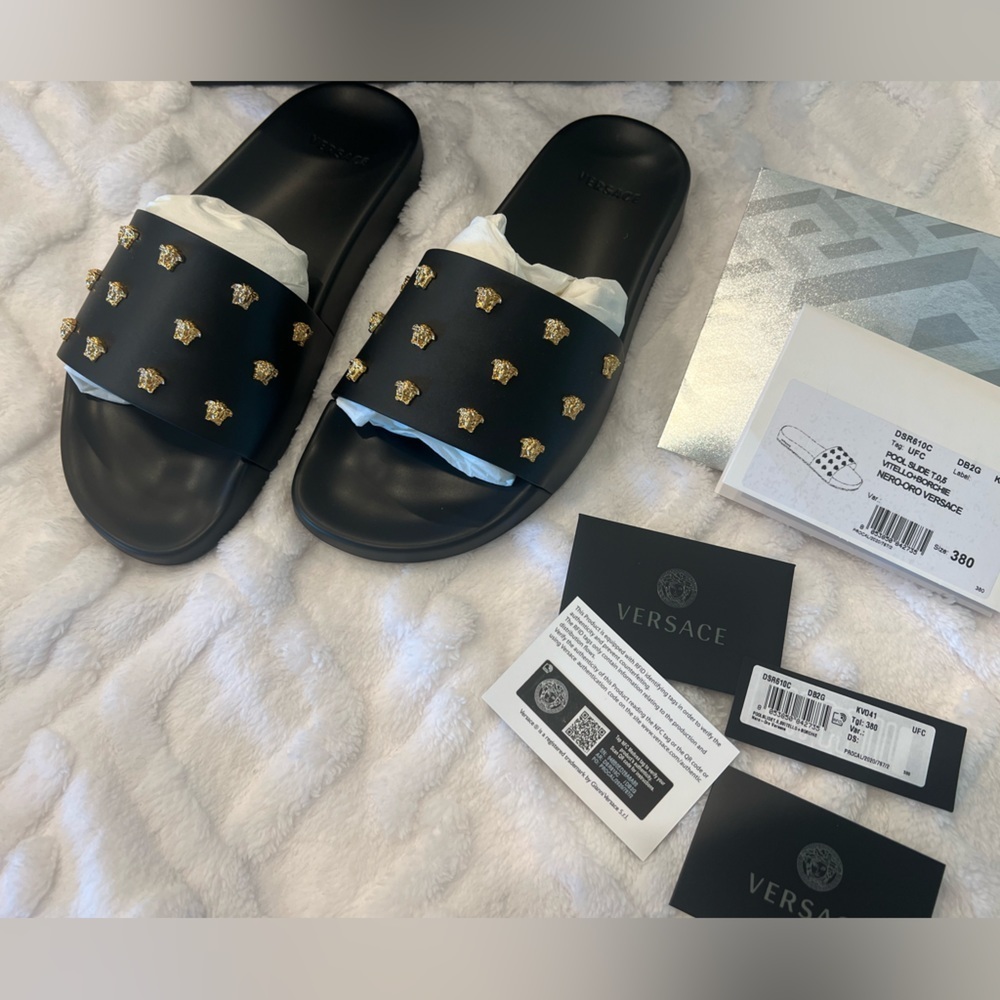 Versace slides